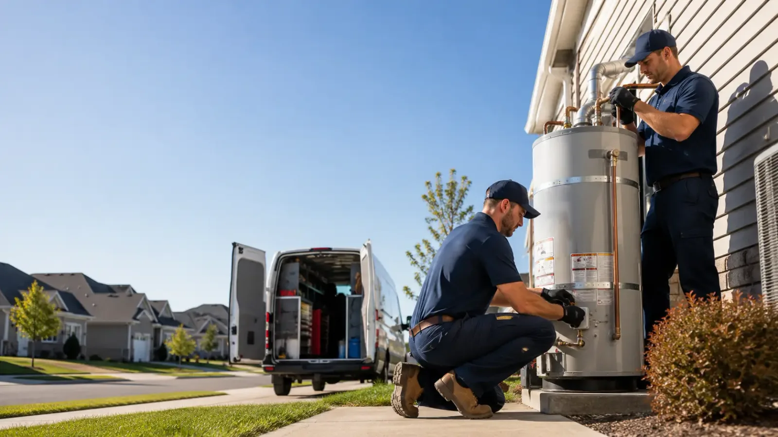 Water Heater Installation in Italy, TX